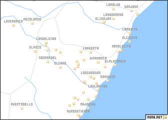 map of Hacienda Corral Viejo